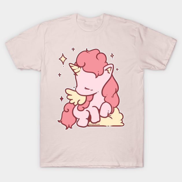 Soft Unicorn (Berry Pink) T-Shirt by Konayachi